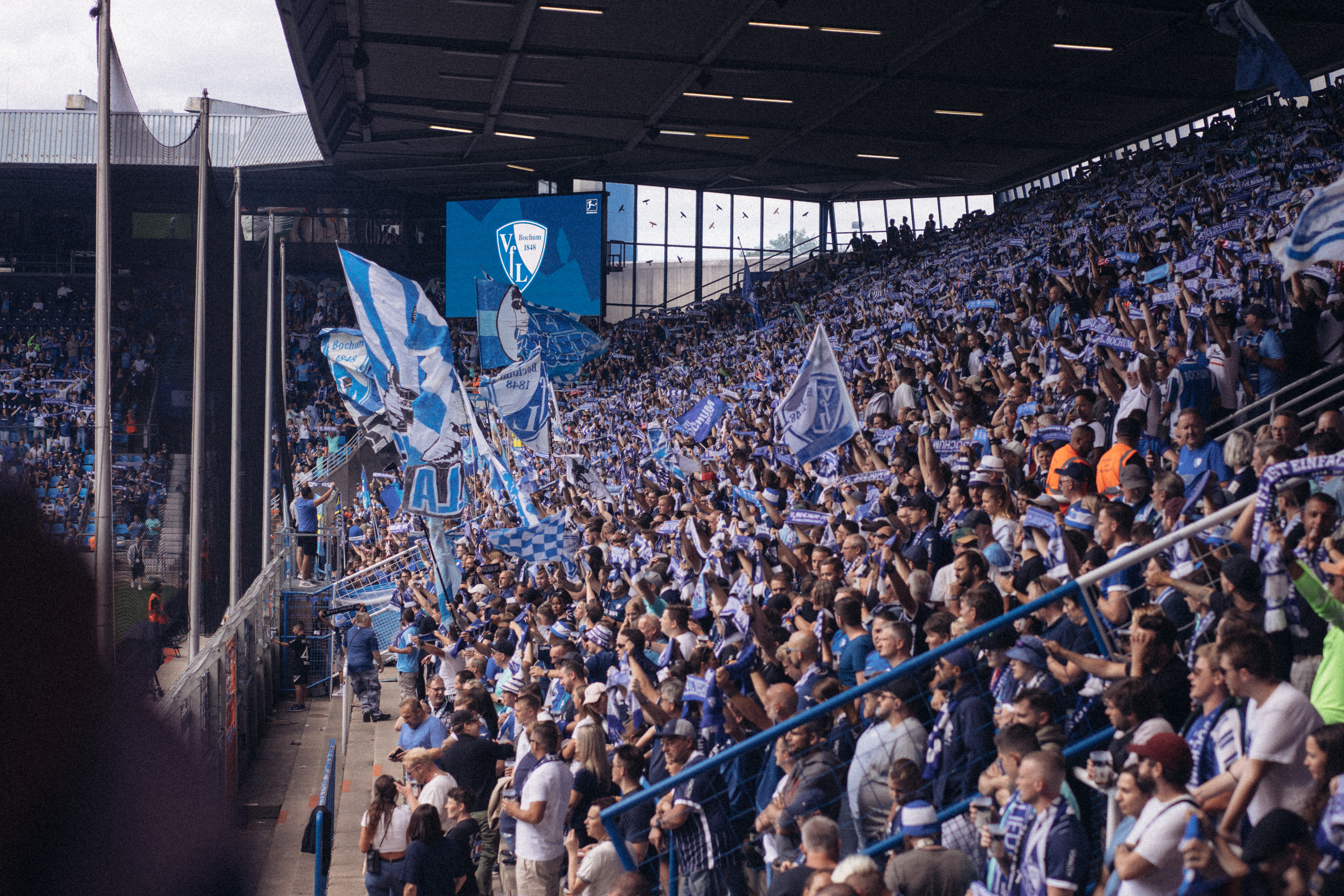 Fanion / Pennant VfL Bochum - Objet De Collection Football